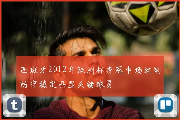 西班牙2012年欧洲杯夺冠中场控制防守稳定凸显关键球员